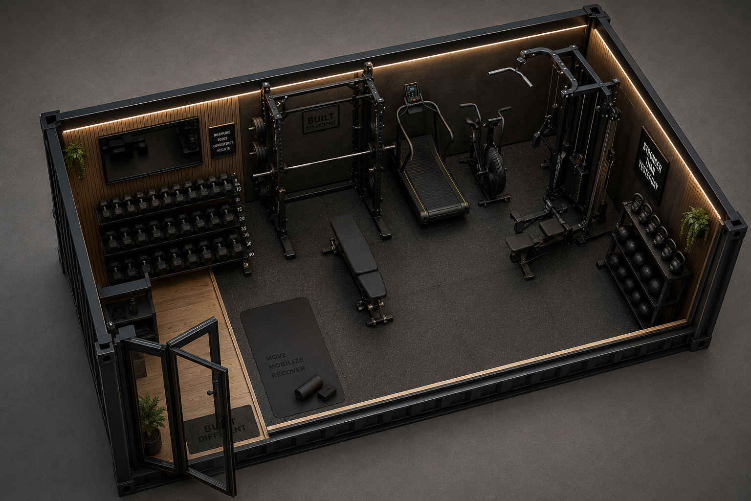 FlexPod Gyms - Custom Container Fitness & Wellness Spaces